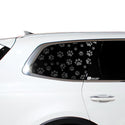 Animal Leopard Cow Paw Heart Window Vinyl Decal Stickers Fits Kia Telluride 2020 2021 2022 2023 2024