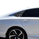 Universal Fit Animal Cow Leopard Cheetah Print 3rd Quarter Window Decal Stickers Compatible with Most Sedans and Coupes - Tint, Paint Protection, Decals & Accessories for your Vehicle online 