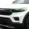 Full Headlight Taillight Precut Smoked PPF Tint Kit Film Overlay Fits Ford Explorer 2020-2024