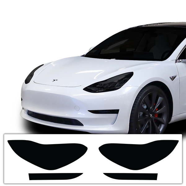 Head Tail Light Markers Reflectors Precut Smoke Tint Overlay Fits Tesla Model 3 - Tint, Paint Protection, Decals & Accessories for your Vehicle online - Bogar Tech Designs