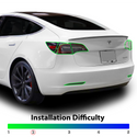 Head Tail Light Markers Reflectors Precut Smoke Tint Overlay Fits Tesla Model 3 - Tint, Paint Protection, Decals & Accessories for your Vehicle online - Bogar Tech Designs