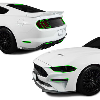 Complete Headlight Taillight Precut Tint Overlay Fits Ford Mustang 2018-2022 - Tint, Paint Protection, Decals & Accessories for your Vehicle online - Bogar Tech Designs