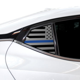 Buy thin-blue-line Quarter Window American Flag Vinyl Decal Stickers Fits Nissan Maxima 2015 - 2023