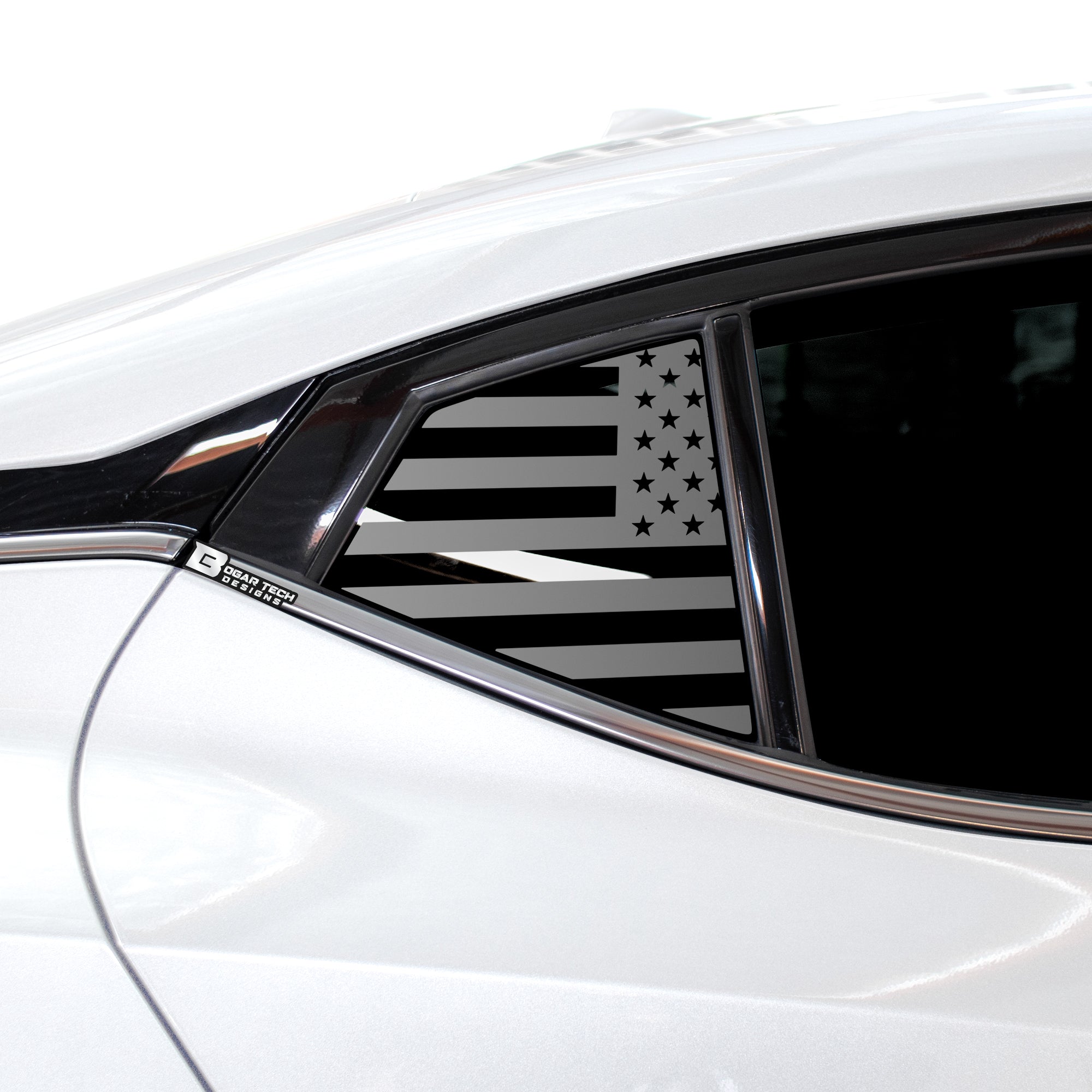 Quarter Window American Flag Vinyl Decal Stickers Fits Nissan Maxima 2 ...