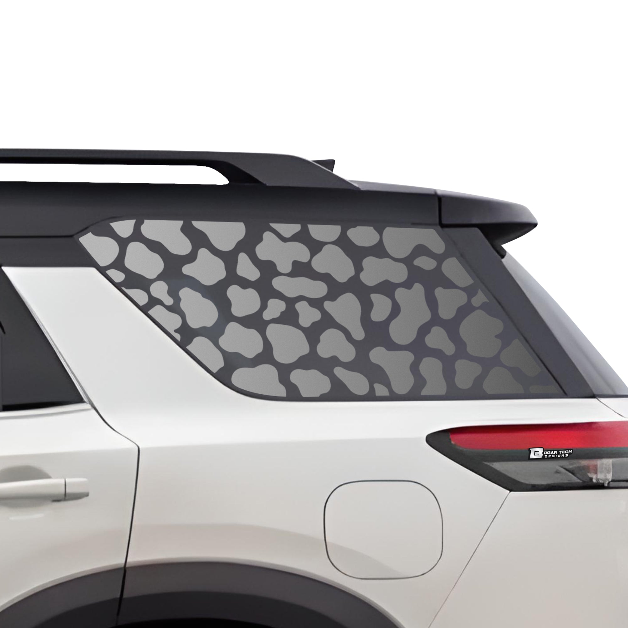Animal Leopard Cow Window Vinyl Decal Stickers Fits Nissan Pathfinder 2022 2023 2024 2025 - Bogar Tech Designs