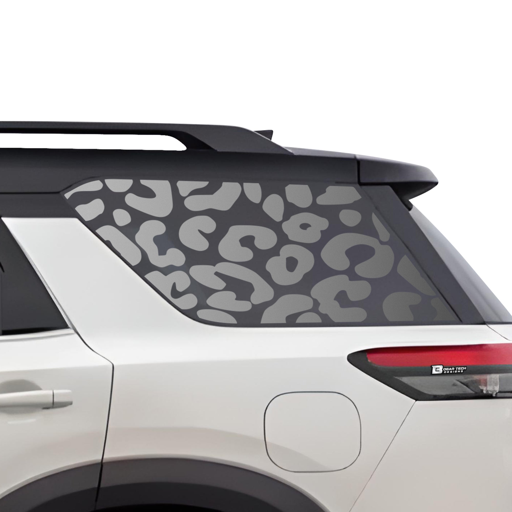 Animal Leopard Cow Window Vinyl Decal Stickers Fits Nissan Pathfinder 2022 2023 2024 2025 - Bogar Tech Designs