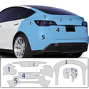 Precut Premium Paint Protection Film Clear Bra TPU PPF Decal Film Kit Cover Fits Tesla Model Y 2020-2024