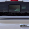 Precut Rear Middle Window American Flag Vinyl Decal Fits Ford Ranger 2018-2022 - Tint, Paint Protection, Decals & Accessories for your Vehicle online - Bogar Tech Designs