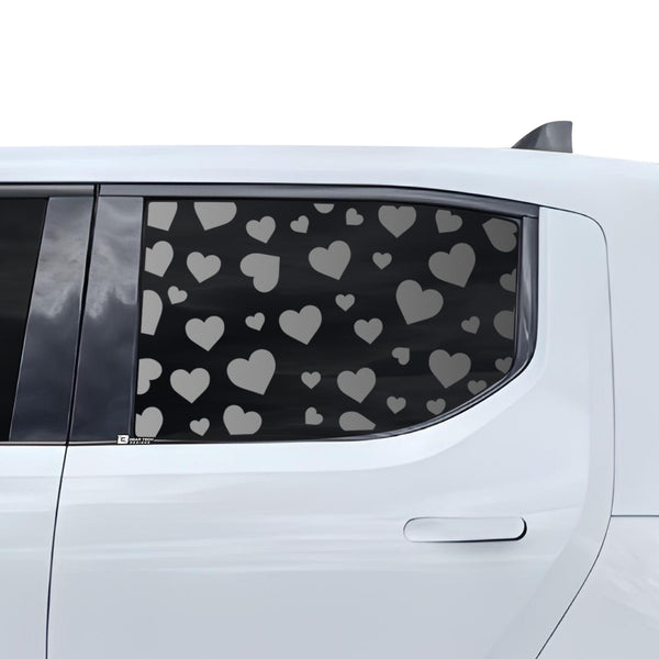 Animal Leopard Cow Paw Heart Window Vinyl Decal Stickers Fits Rivian R1T