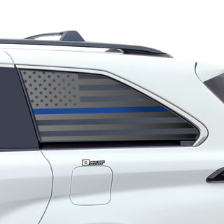 Buy thin-blue-line American Flag Window Vinyl Decal Stickers Fits Toyota Sienna 2021 2022 2023 2024