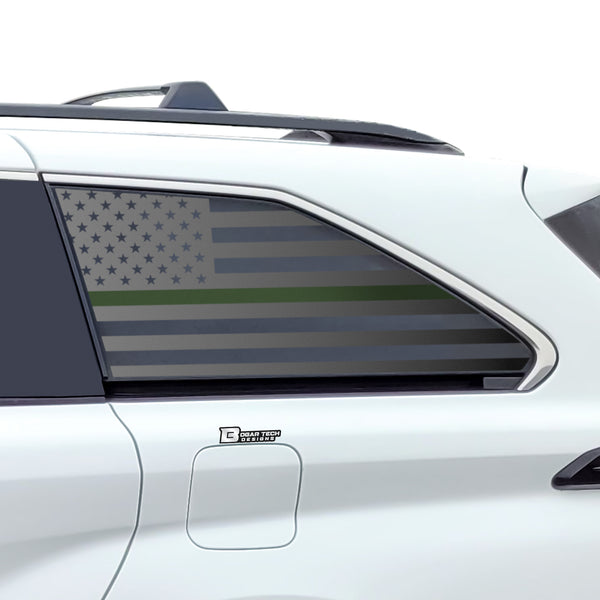 American Flag Window Vinyl Decal Stickers Fits Toyota Sienna 2021 2022 2023 2024