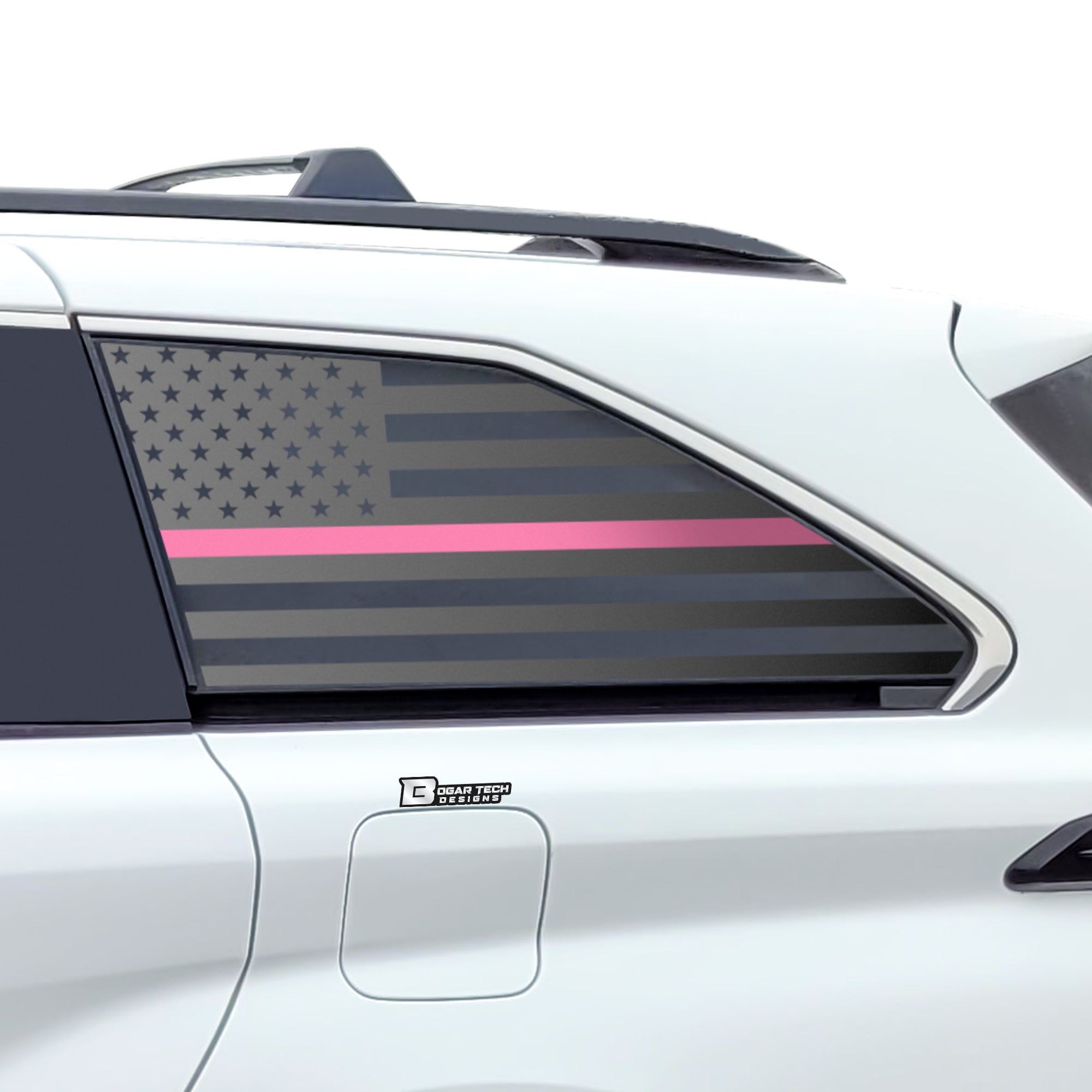American Flag Window Vinyl Decal Stickers Fits Toyota Sienna 2021 - 2025 - Bogar Tech Designs