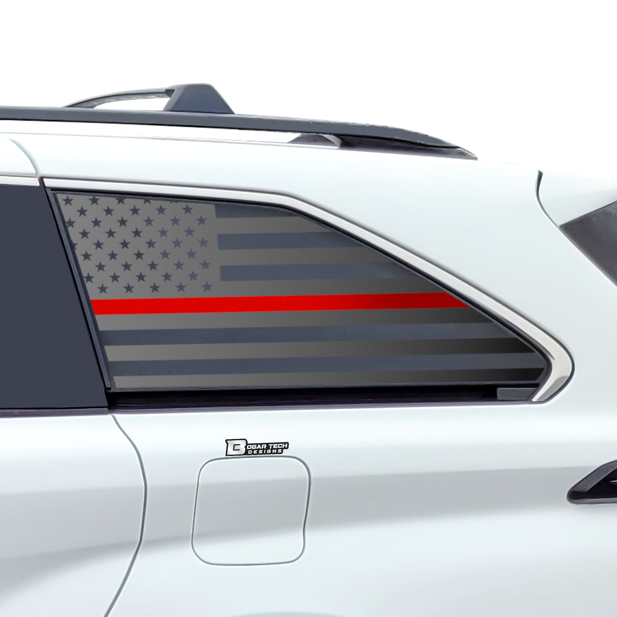 American Flag Window Vinyl Decal Stickers Fits Toyota Sienna 2021 - 2025 - Bogar Tech Designs