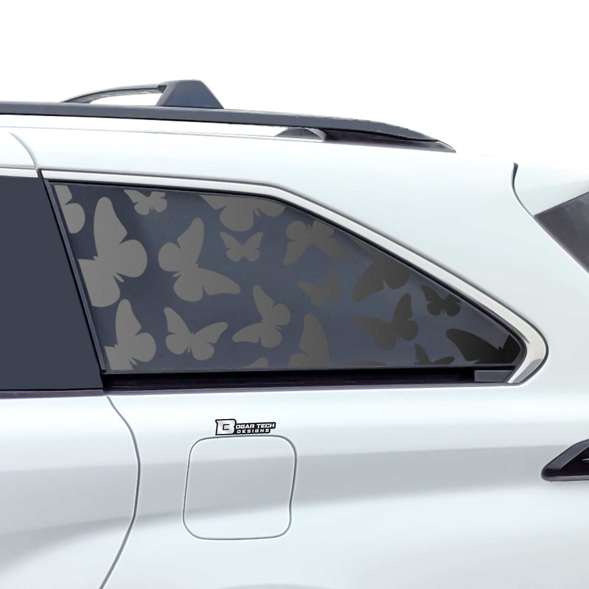 Animal Leopard Cow Paw Heart Window Vinyl Decal Stickers Fits Toyota Sienna 2021 2022 2023 - Bogar Tech Designs