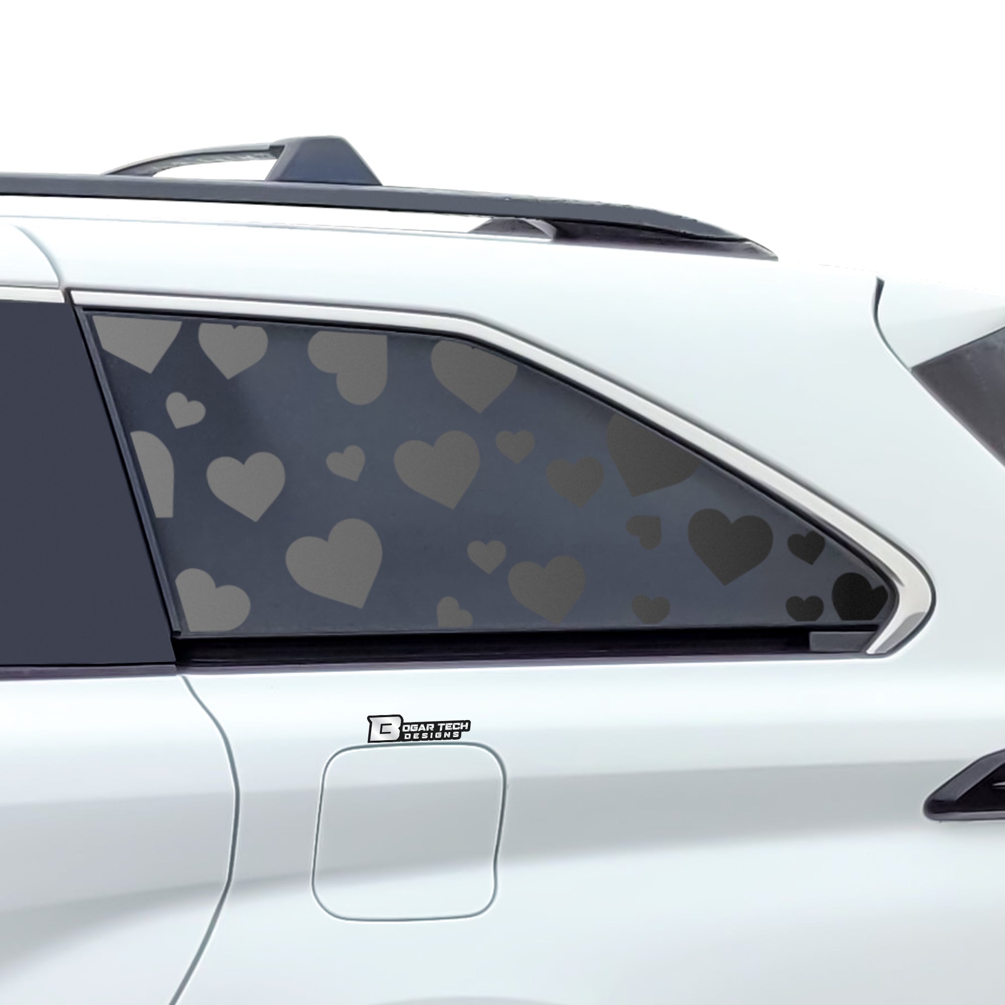 Animal Leopard Cow Paw Heart Window Vinyl Decal Stickers Fits Toyota Sienna 2021 2022 2023 - Bogar Tech Designs