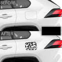 Precut Leopard Cheetah Rear Side Quarter Window & Fuel Door Decal Stickers Fits Toyota Rav4 2019-2022 - Tint, Paint Protection, Decals & Accessories for your Vehicle online - Bogar Tech Desig