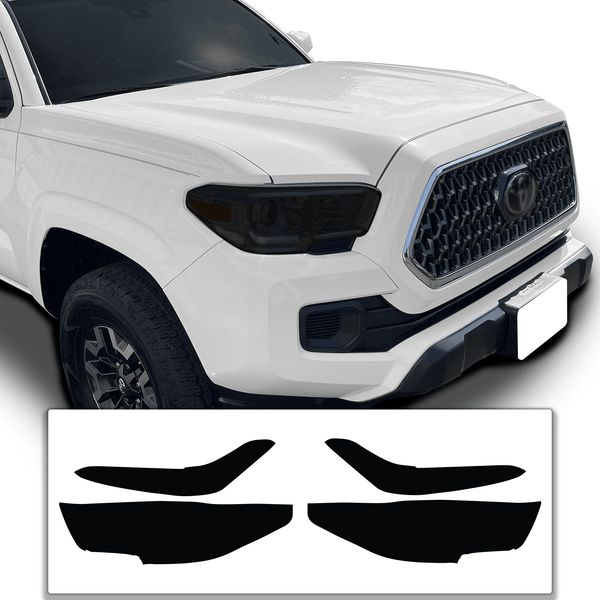 Full Tint Kit Precut Smoked Vinyl Tint Kit Film Overlay Fits Toyota Tacoma 2016-2023 - Tint, Paint Protection, Decals & Accessories for your Vehicle online - Bogar Tech Designs