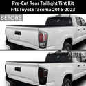 Full Tint Kit Precut Smoked Vinyl Tint Kit Film Overlay Fits Toyota Tacoma 2016-2023 - Tint, Paint Protection, Decals & Accessories for your Vehicle online - Bogar Tech Designs