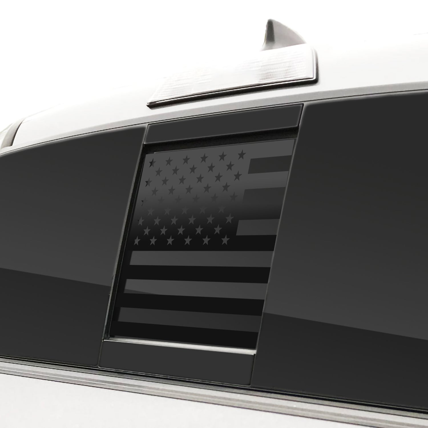 Rear Middle and Side Window American Flag Vinyl Decal Stickers Fits Toyota Tacoma 2016 - 2023 - Bogar Tech Designs
