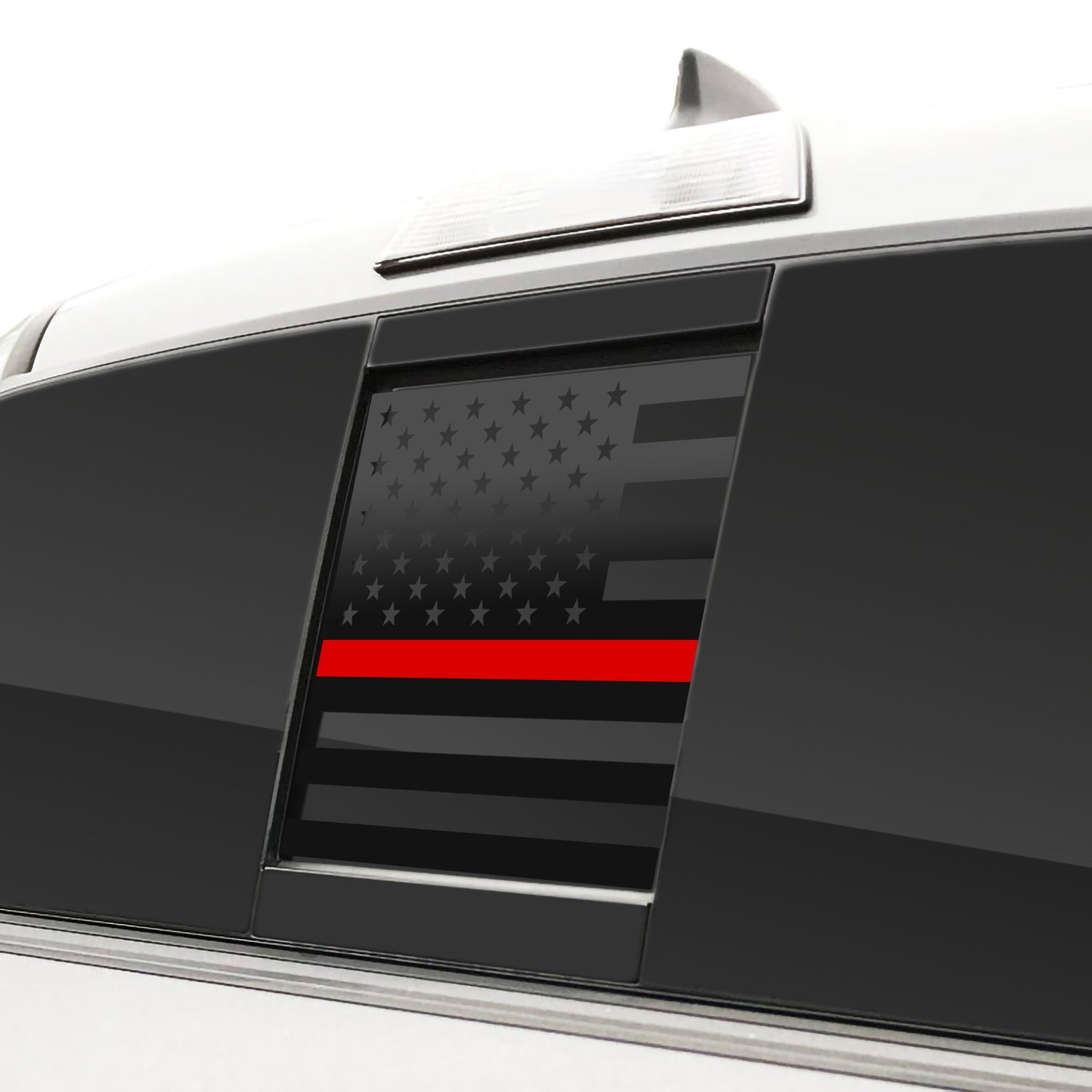 Rear Middle and Side Window American Flag Vinyl Decal Stickers Fits Toyota Tacoma 2016 - 2023 - Bogar Tech Designs
