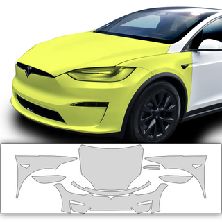 Precut Paint Protection Film Clear Bra PPF Decal Film Kit Fits Tesla Model X 2022-2023 - Tint, Paint Protection, Decals & Accessories for your Vehicle online - Bogar Tech Designs