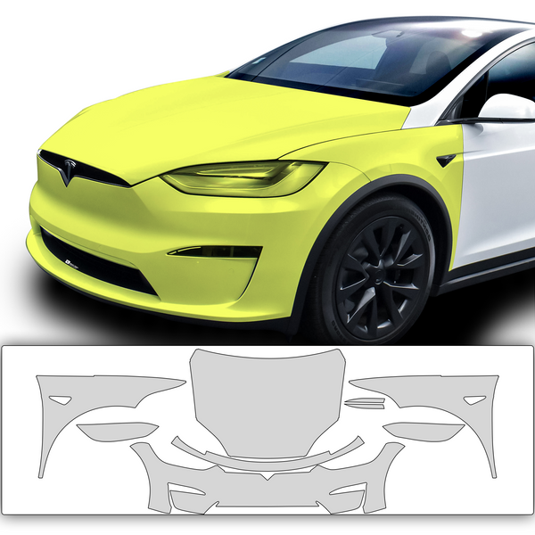 Precut Paint Protection Film Clear Bra PPF Decal Film Kit Cover Fits T