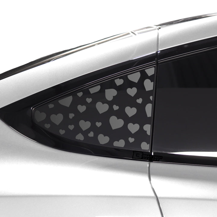 Animal Leopard Cheetah Cow Paw Heart Star Butterfly Window Vinyl Decal Stickers Fits Tesla Model X - Bogar Tech Designs