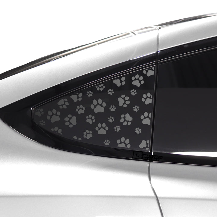 Animal Leopard Cheetah Cow Paw Heart Star Butterfly Window Vinyl Decal Stickers Fits Tesla Model X - Bogar Tech Designs