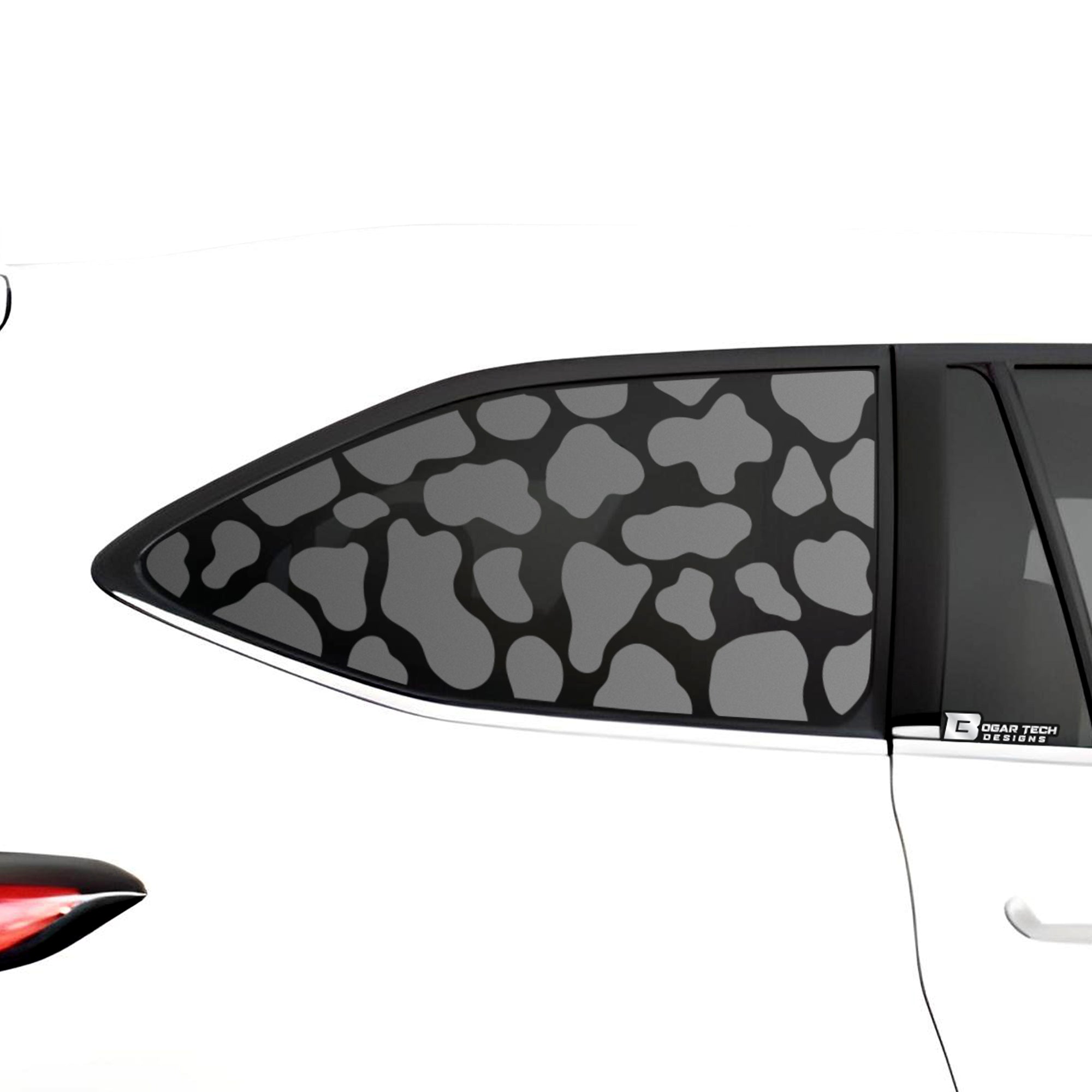 Animal Leopard Cow Window Vinyl Decal Stickers Fits Toyota Highlander 2020 - 2025 - Bogar Tech Designs
