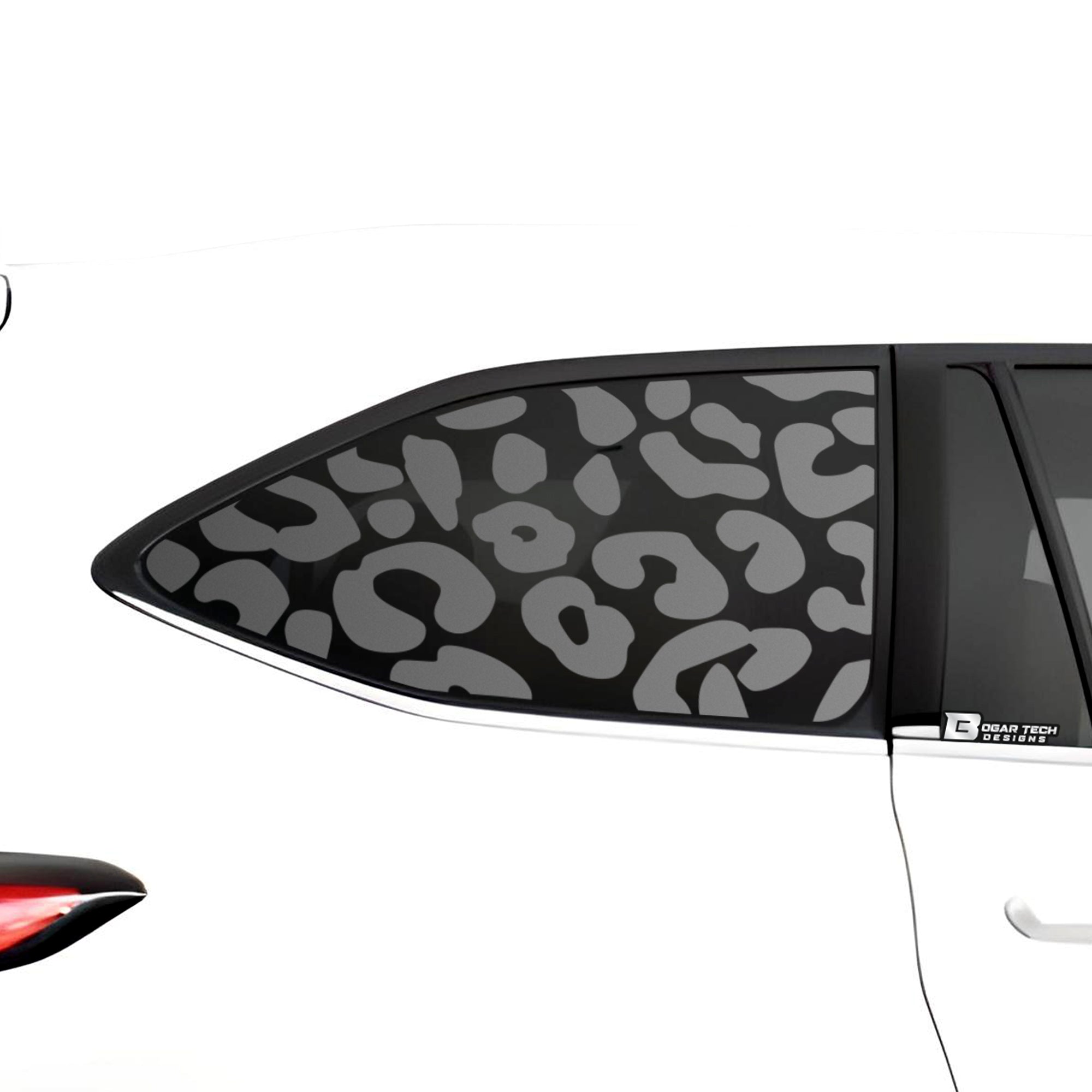 Animal Leopard Cow Window Vinyl Decal Stickers Fits Toyota Highlander 2020 - 2025 - Bogar Tech Designs