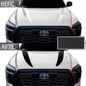 Hood Cover Blackout Vinyl Decal Sticker Overlay Film Fits Toyota Tundra 2022 2023