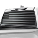 American Flag Rear Window Windshield Vinyl Decal Stickers Fits Toyota Tundra 2022 2023