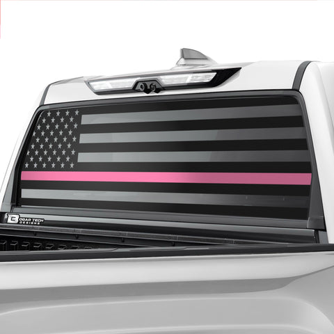 American Flag Rear Window Decal for Toyota Tundra 2022-2026 – Precut M ...