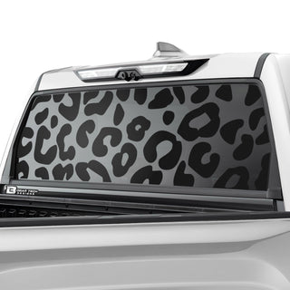 Animal Leopard Cheetah Rear Window Windsshield Vinyl Decal Stickers Fits Toyota Tundra 2022 2023