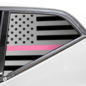 Quarter Window American Flag Vinyl Decal Stickers Fits Volvo XC40 2019-2023