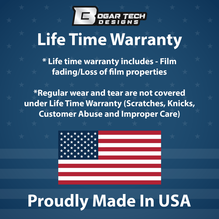 Universal Precut Nano Ceramic Window Tint Kit For SUV & Trucks - Bogar Tech Designs